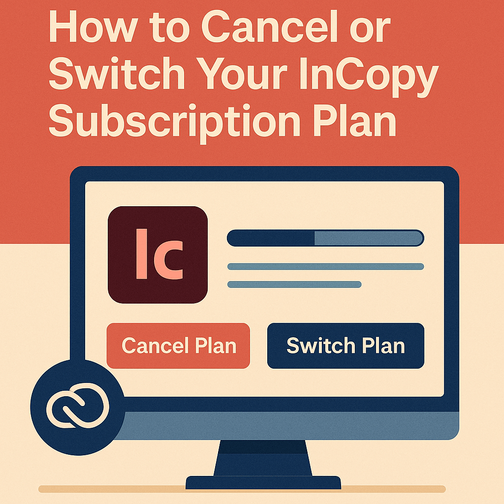 🔄 How to Cancel or Switch Your InCopy Subscription&nbsp;Plan